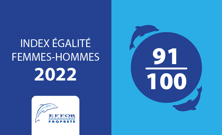 Index égalité femmes-hommes 2022 91/100